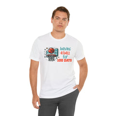 100 Days of School Having A Ball Unisex Tee