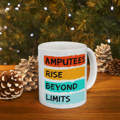 Amputee Motivational Ceramic Mug - Inspiring Quotes for Daily Motivation