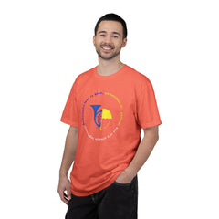 Blue French Horn & Yellow Umbrella T-Shirt — HIMYM Fan Tee