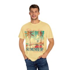 Summer Vibes Graphic T-Shirt - "Take Me Where Summer Never Ends"