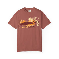 Long Island NY Comfort Colors Garment-Dyed T-shirt with Long Island Ice Tea Cocktail Recipe on Back