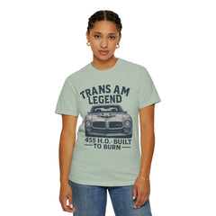 Retro Pontiac 1971 Trans Am High Output -455 Unisex Comfort Colors Garment Dyed T-Shirt