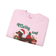 Dachsund Christmas - Unisex Heavy Blend™ Crewneck Sweatshirt
