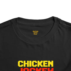 Toddler Chicken Jockey Tee - Fun Minecraft Animal T-Shirt for Kids
