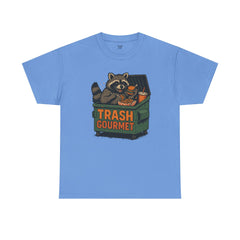 Trash Gourmet Unisex Heavy Cotton Tee, Funny Graphic T-Shirt, Quirky Casual Wear, Unique Gift for Food Lovers, Eco-Friendly Apparel