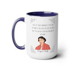 Virginia Woolf Quote Mug