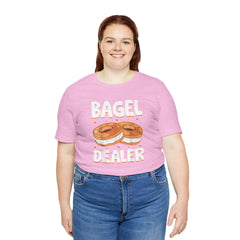 Funny Bagel Dealer Tee - Graphic Shirt
