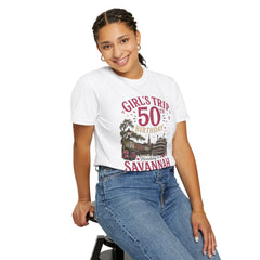 Savannah Girls' Trip 50th Birthday T-Shirt