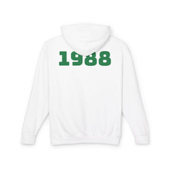 Russell Sage College Mascot Unisex Hoodie - Russell Sage Purple Cow, Red Devil, Golden Horseshoe, Blue Angel Design