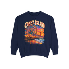 Brooklyn's Coney Island Sunset Sweatshirt - Comfort Colors Soft
