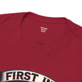 FIREFIGHTER First In Last Out - Unisex Jersey Short Sleeve Tee