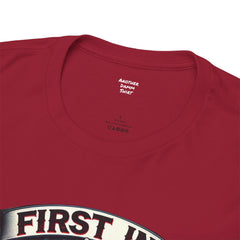 FIREFIGHTER First In Last Out - Unisex Jersey Short Sleeve Tee