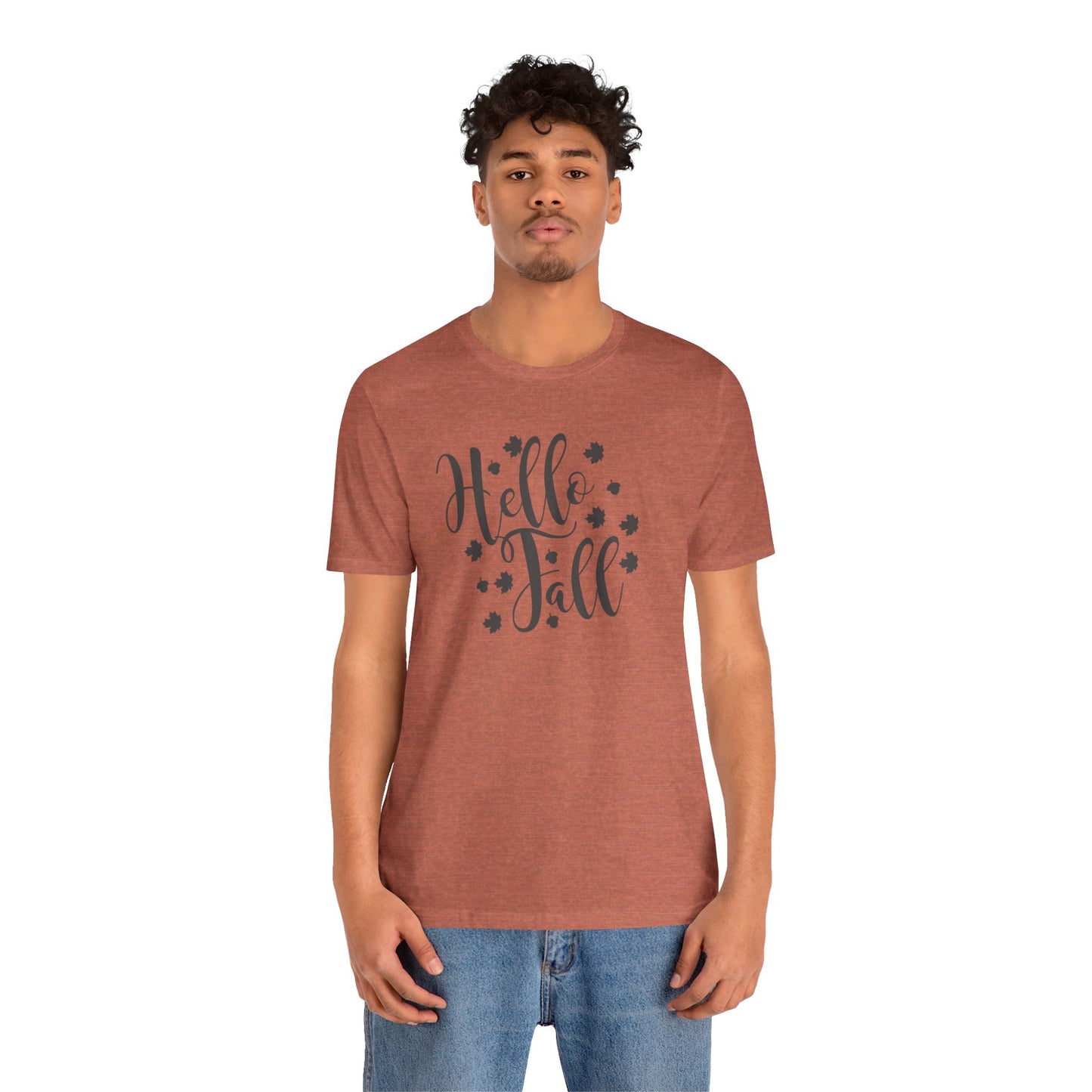 Hello Fall - Unisex Jersey Short Sleeve Tee