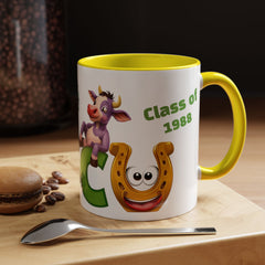 Russell Sage College Mascot Characters 11oz or 15 oz Ceramic Mug - Personalize your mug with your grad year by entering it in the notes field before you complete your purchase