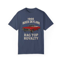 Classic Car Lover's Unisex T-Shirt - 1966 Buick Skylark Rag Top Royalty