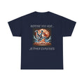 Amputee Exploding JetPack Humor - Unisex Garment-Dyed T-shirt