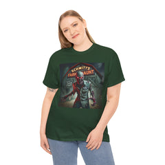 ZOMBIE STAFF WORKER! Graphic Unisex Heavy Cotton Tee