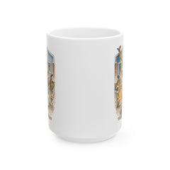 Who Let The Cats Out Baldwin Harbor Animal Hospital Ceramic Mug – (11oz/15oz)