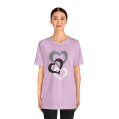 Triple Heart Design Tee