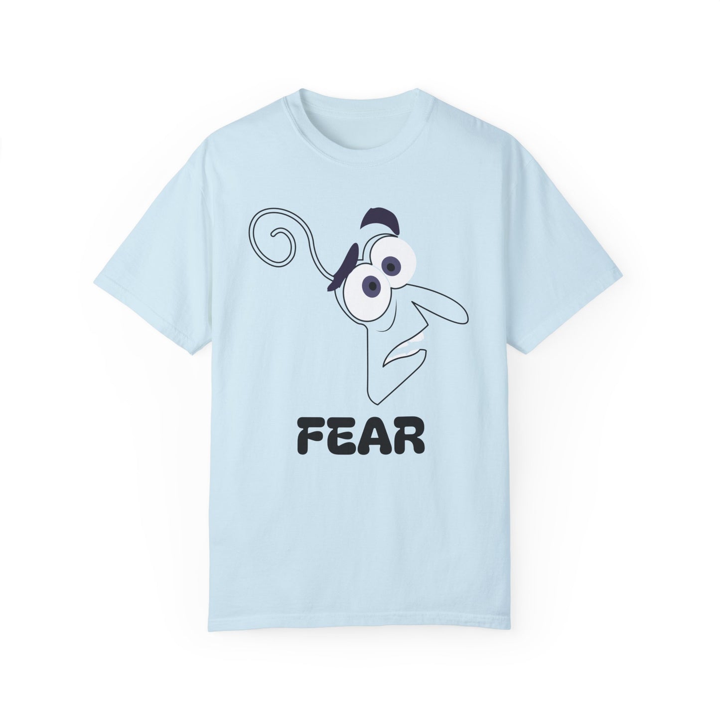 FEAR Emotion Graphic Unisex Comfort Colors Garment Dyed T Shirt