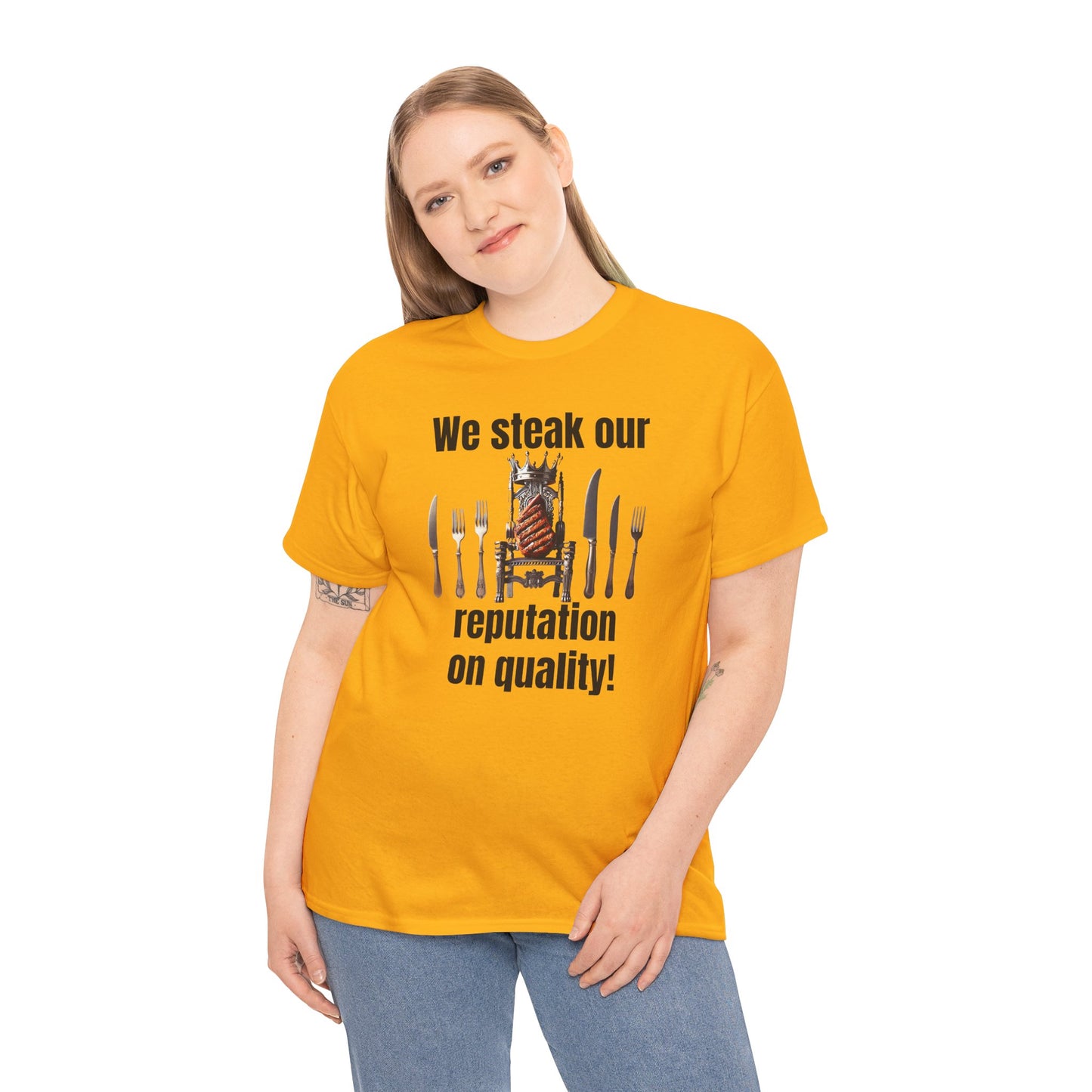 Butcher We steak our reputation on quality! - Unisex Tee