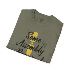 Some Assembly Required - Unisex T Shirt,Amputation Awareness,Limb Loss Awareness,Gift For Her,Gift For Him,Leg Amputee,Arm Amputee