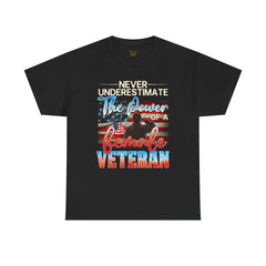 Female Veteran Pride T-Shirt — Gift for Her (Army, Navy, Air Force, Marines)