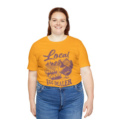 Local Egg Dealer Unisex Jersey Tee - Perfect for Farmers & Foodies