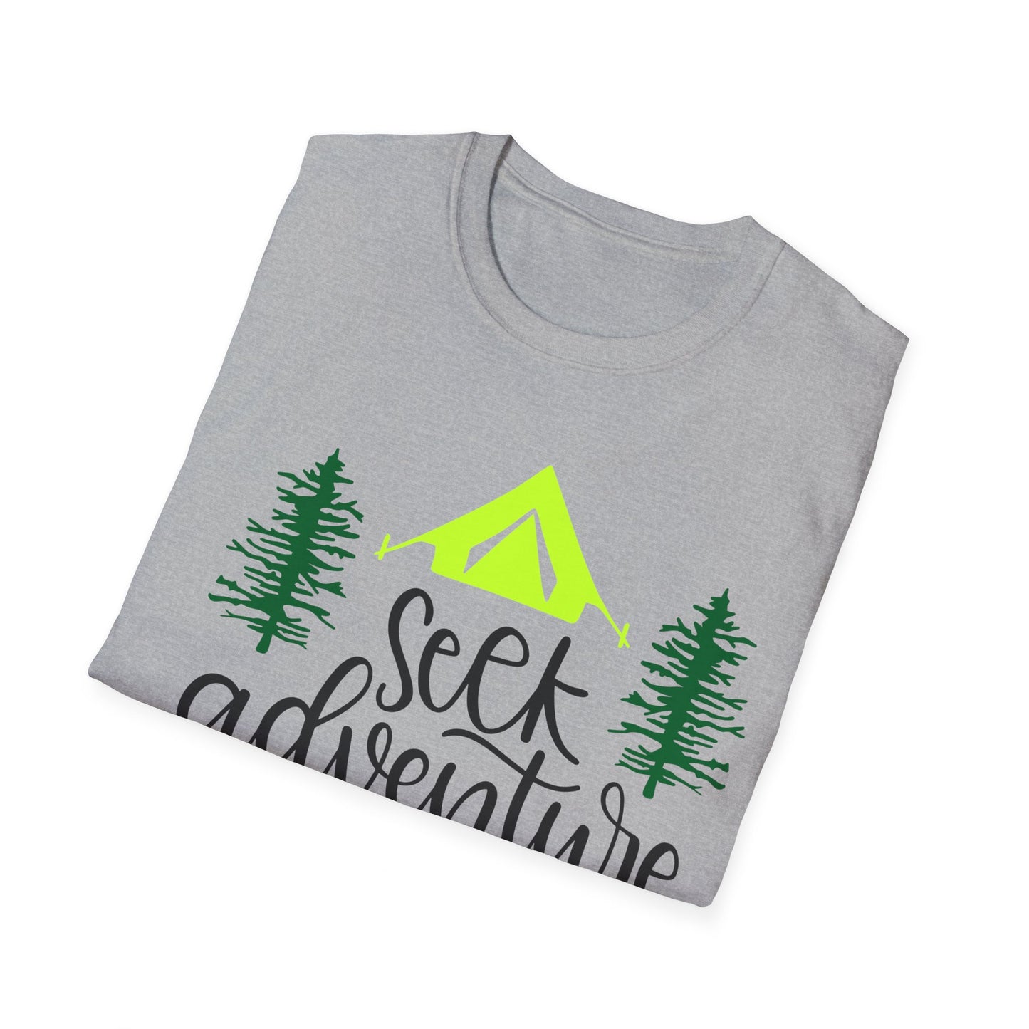 Seek Adventure Unisex Softstyle T-Shirt