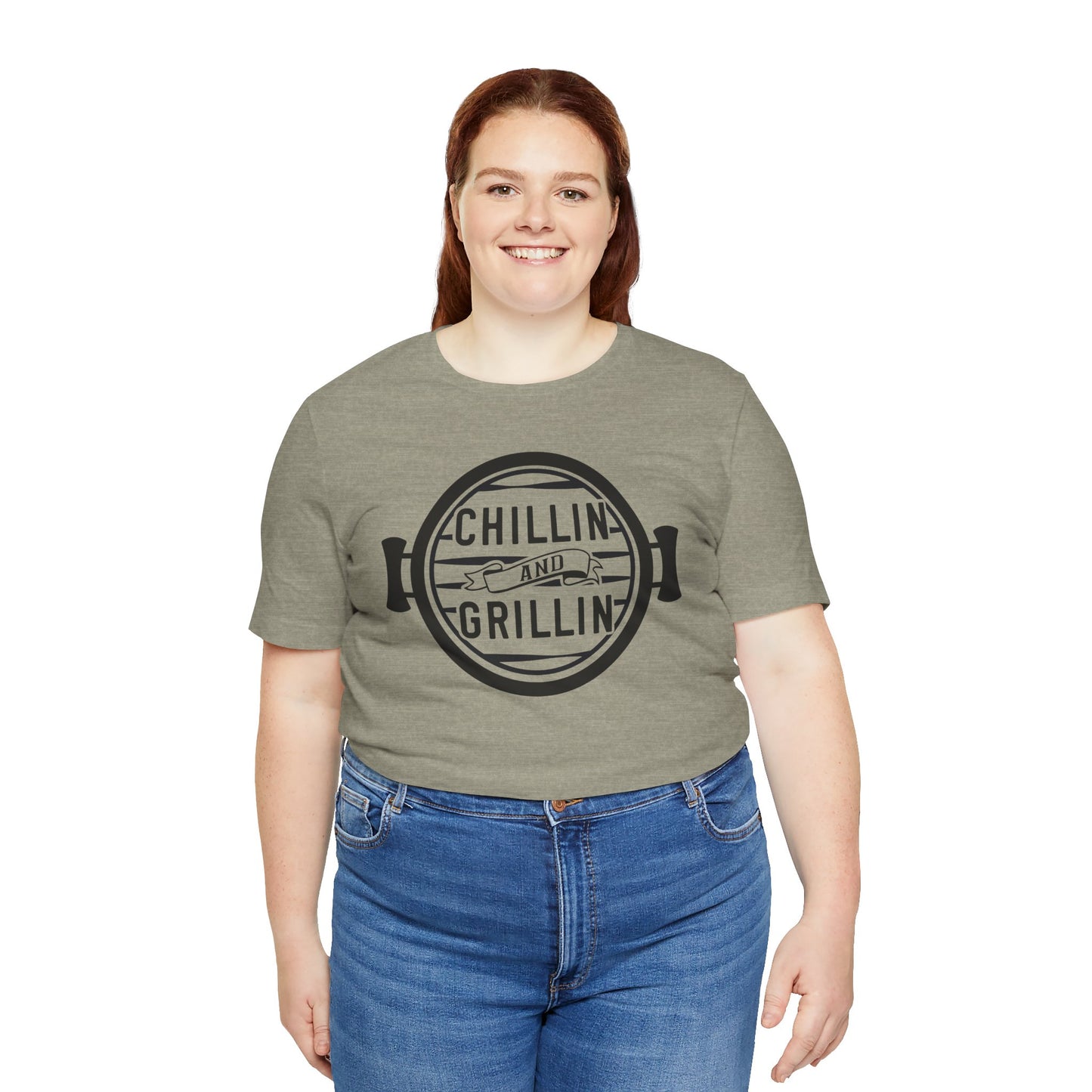 Grillin and Chillin, Unisex Softstyle T-Shirt