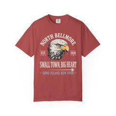 Your Home Town Personalized Eagle T‑Shirt — "Small Town, Big Heart"