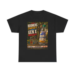 Boomers Started It. Gen X Perfected It. Vintage Hose Water Bottle Graphic Tee