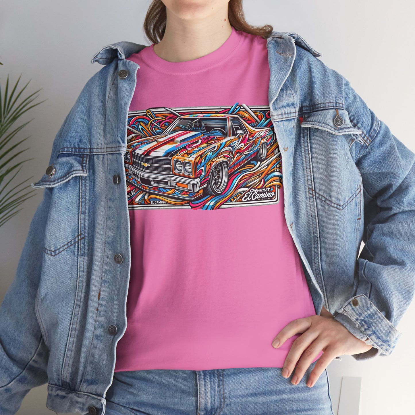 Graffiti Mania Chevrolet El Camino Graphic - Unisex Heavy Cotton Tee