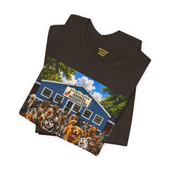 Who Let the Dogs Out? Baldwin Harbor Animal Hospital Graphic Dog Rescue T‑Shirt