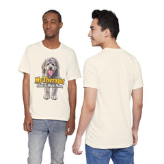 My Therapist Has A Wet Nose Personalized with your dog(s) image T-Shirt