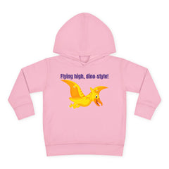 Flying high, dino-style! - Toddler Pullover Fleece Hoodie