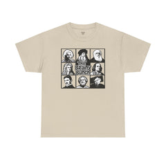 The Brainy Bunch Tee — Vintage Scientist Portraits Graphic T-Shirt