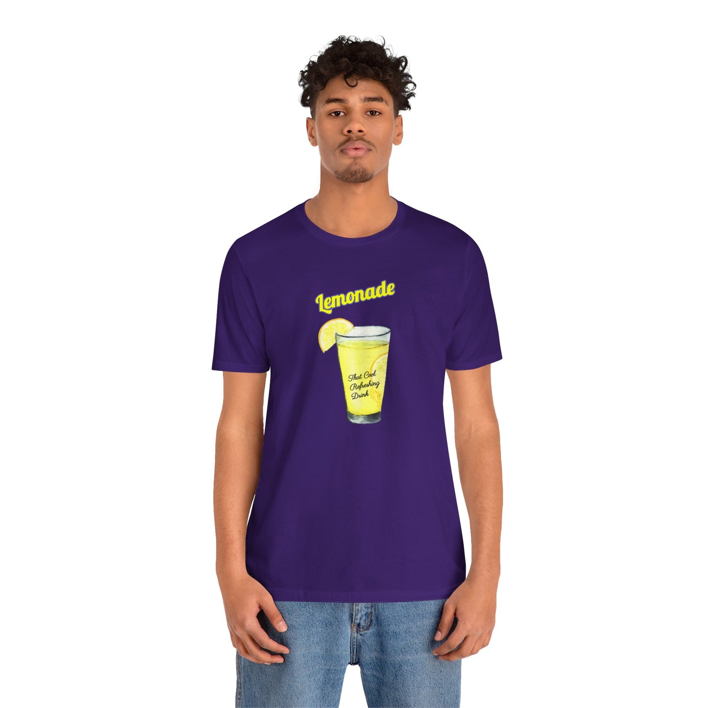 Lemonade That Cool Refreshing Drink, Graphic Unisex Jersey Short Sleeve Tee