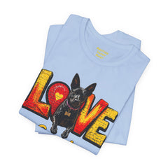 Personalized Love Your Dog T-Shirt — Designed with your dogs name and picture Graphic Tee