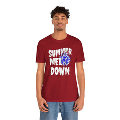 Summer Meltdown Graphic Tee — "Summer Melt Down" Sun Design