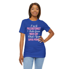 Phlebotomist Humor Tee, Funny Medical Shirt, Nurse Gift, Blood Tech Wear, Cute Phlebotomy Humor, Healthcare Apparel