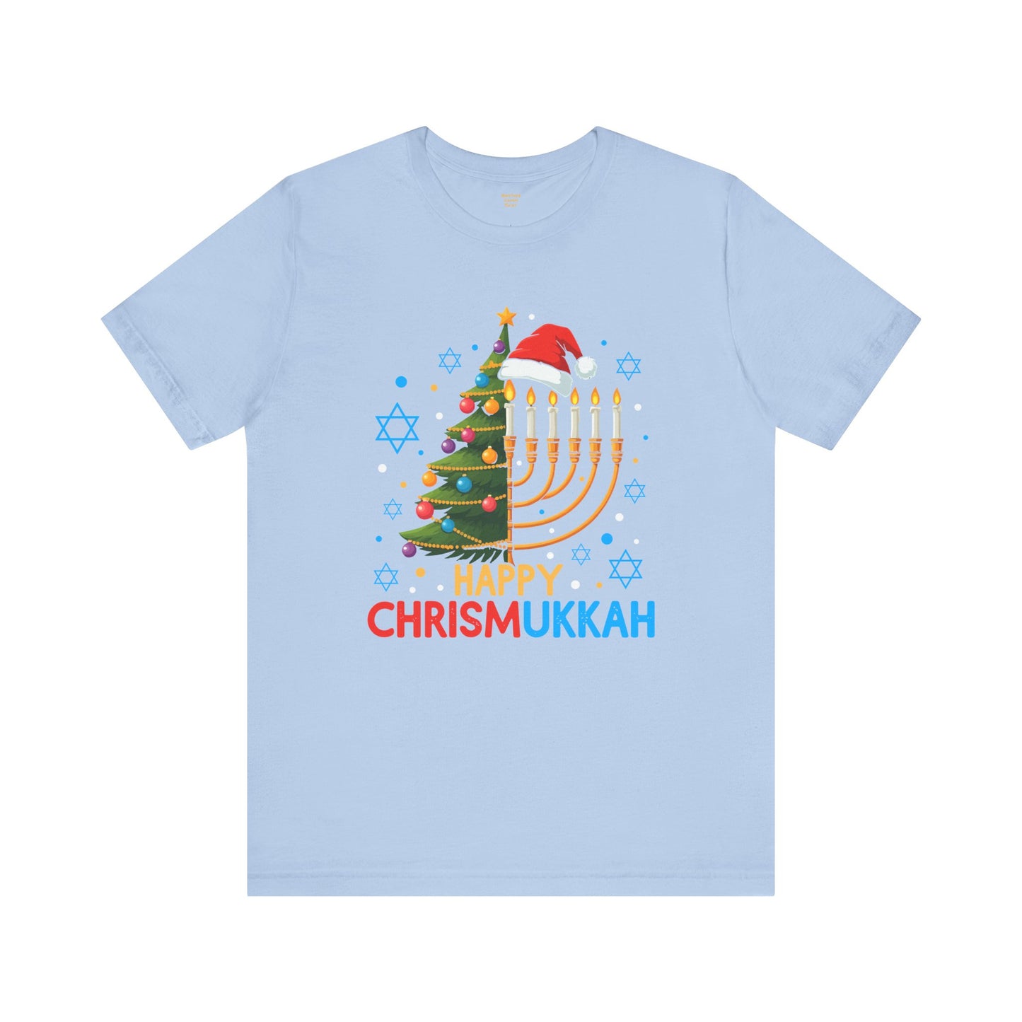 Happy Christmukka - Unisex Jersey Short Sleeve Tee