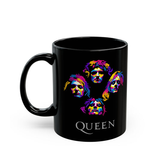 Queen Graphic - Black Mug (11oz, 15oz)