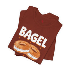 Funny Bagel Dealer Tee - Graphic Shirt