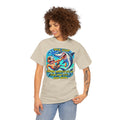 Amputee Humor True Story Shark Wrestled Me For The Leg, And Won - Unisex Heavy Cotton Tee