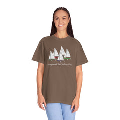 Hempstead Bay Sailing Club T-Shirt — Vintage Sailboat Race Day Tee