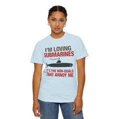 Submarine Lover Nautical Tee, Graphic Submarine Shirt | Summer Casual