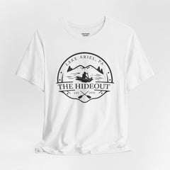 The Hideout Lake Ariel Tee — Vintage Lakeside Cabin T-Shirt