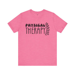 Physical Therapy Unisex Tee - Spine Graphic Gift for PT Student