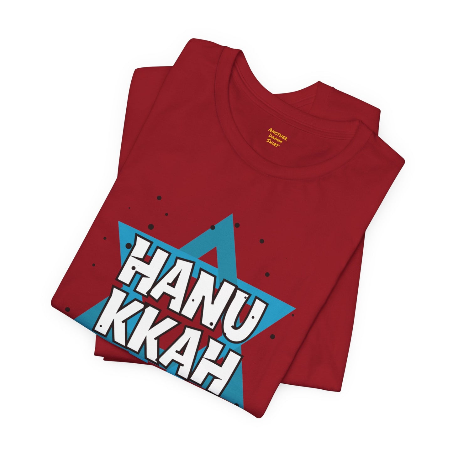 Happy Hanukkah Star Of David - Unisex Jersey Short Sleeve Tee